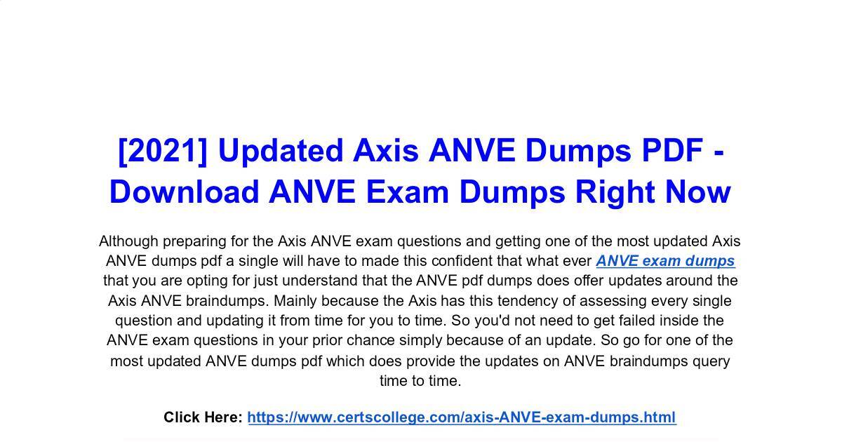 Latest ANVE Exam Duration