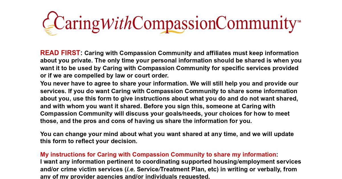 CwCC ROI Form (blank) 7 2023 DocHub CwCC ROI Form (blank) 7 2023 DocHub