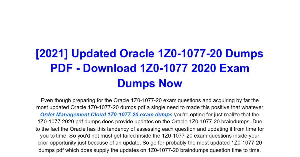 1z0-1073-22 Reliable Exam Cram