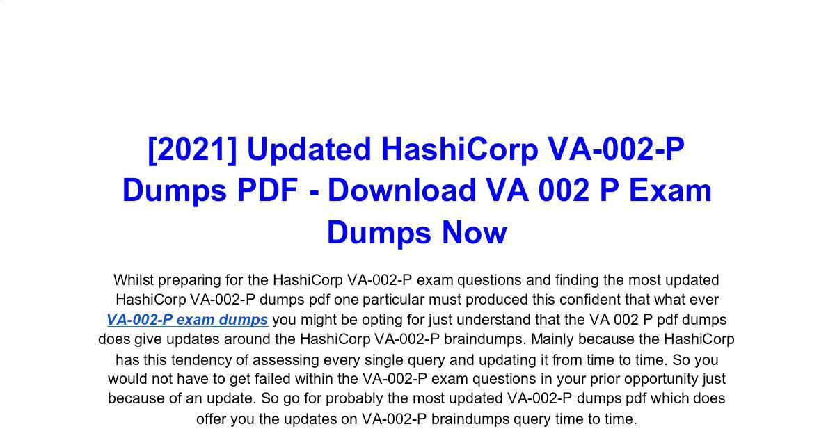 TA-002-P Latest Braindumps Questions