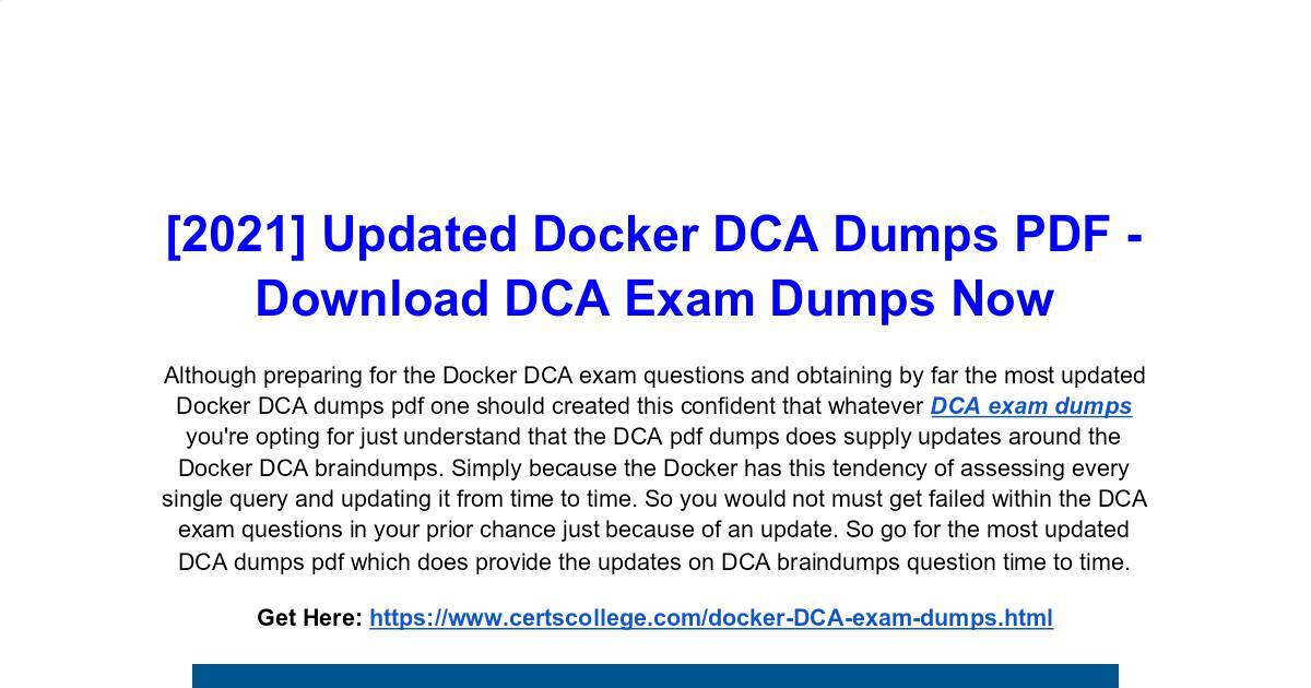 DCA合格受験記