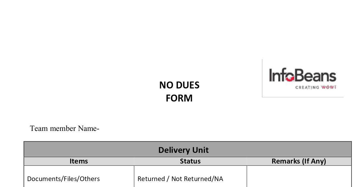 No Dues Form-Template-Kratika Sharma 2024.pdf | DocHub