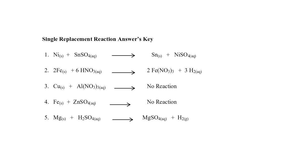 single-replacement-reaction-answer-dochub