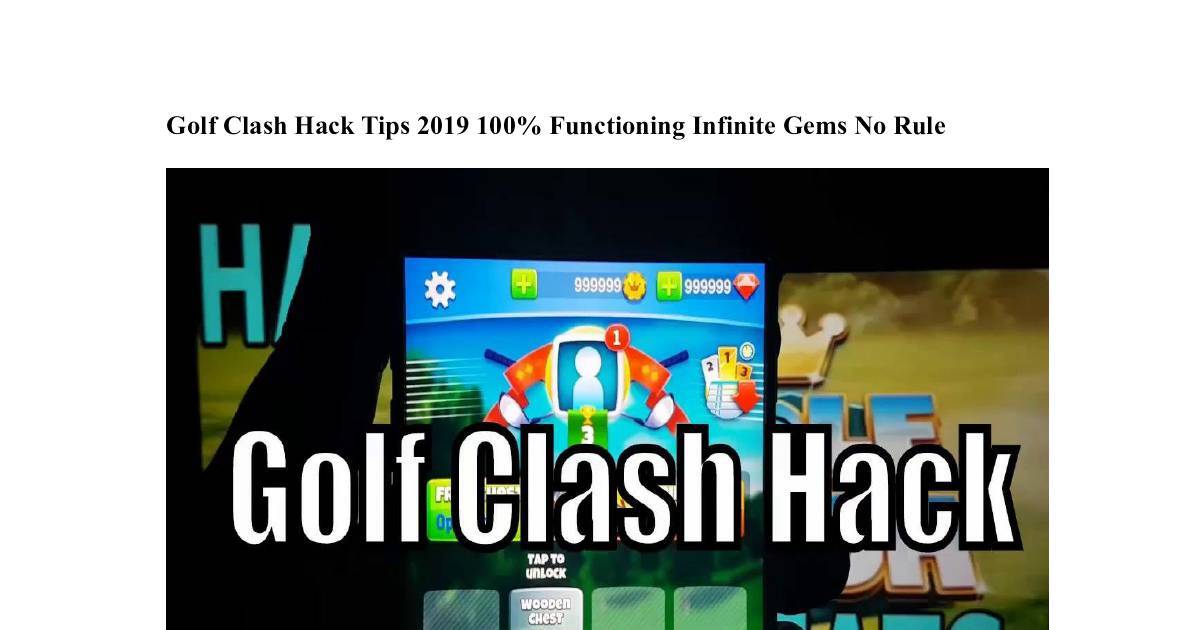 golf clash hack google