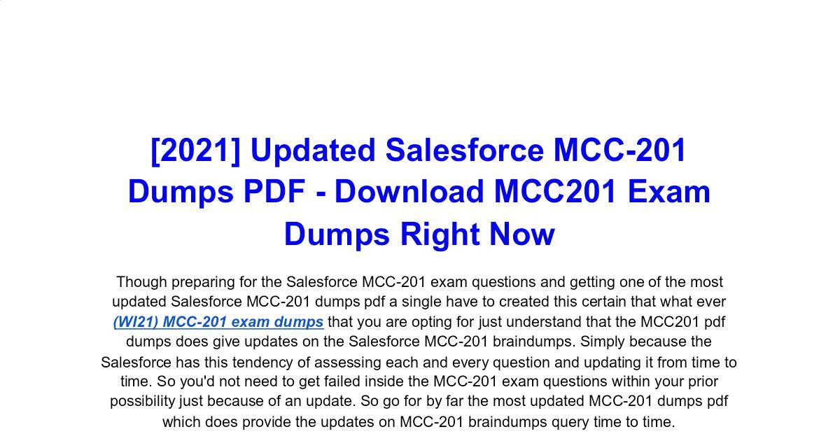 MCC-201 PDF