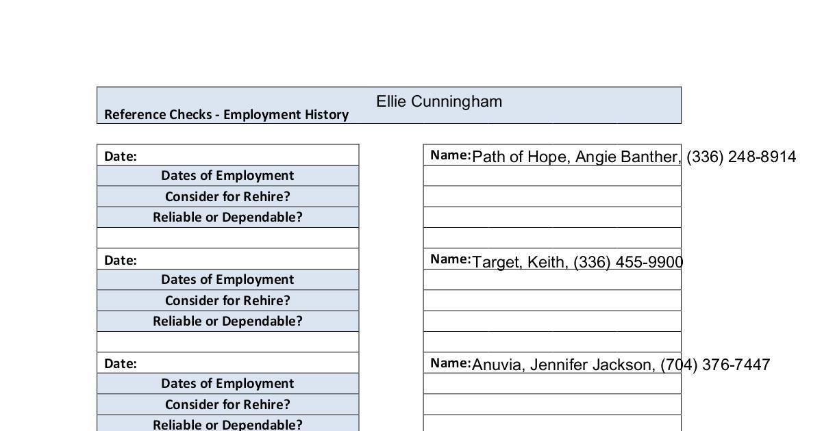 Reference Checks.pdf | DocHub