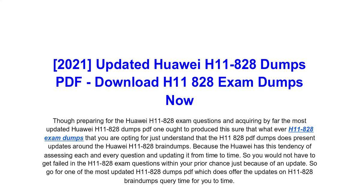 Valid H11-861_V3.0 Mock Exam