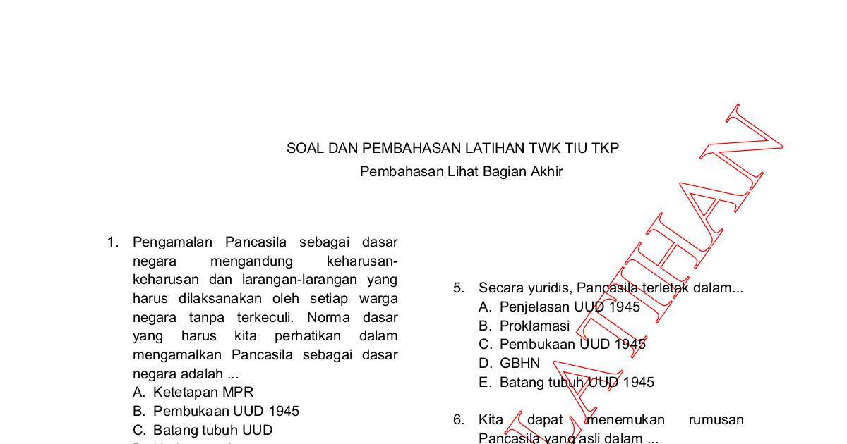 09 Soal Latihan Dochub