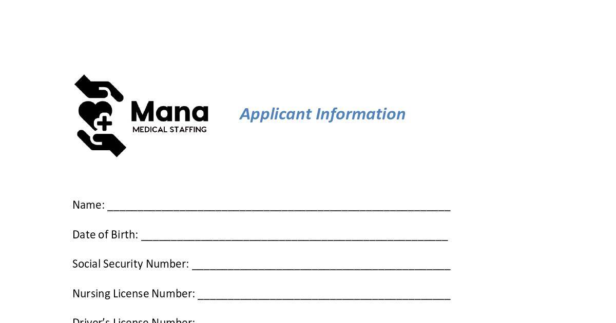 Copies | Initial client data.pdf | Mana Medical | DocHub