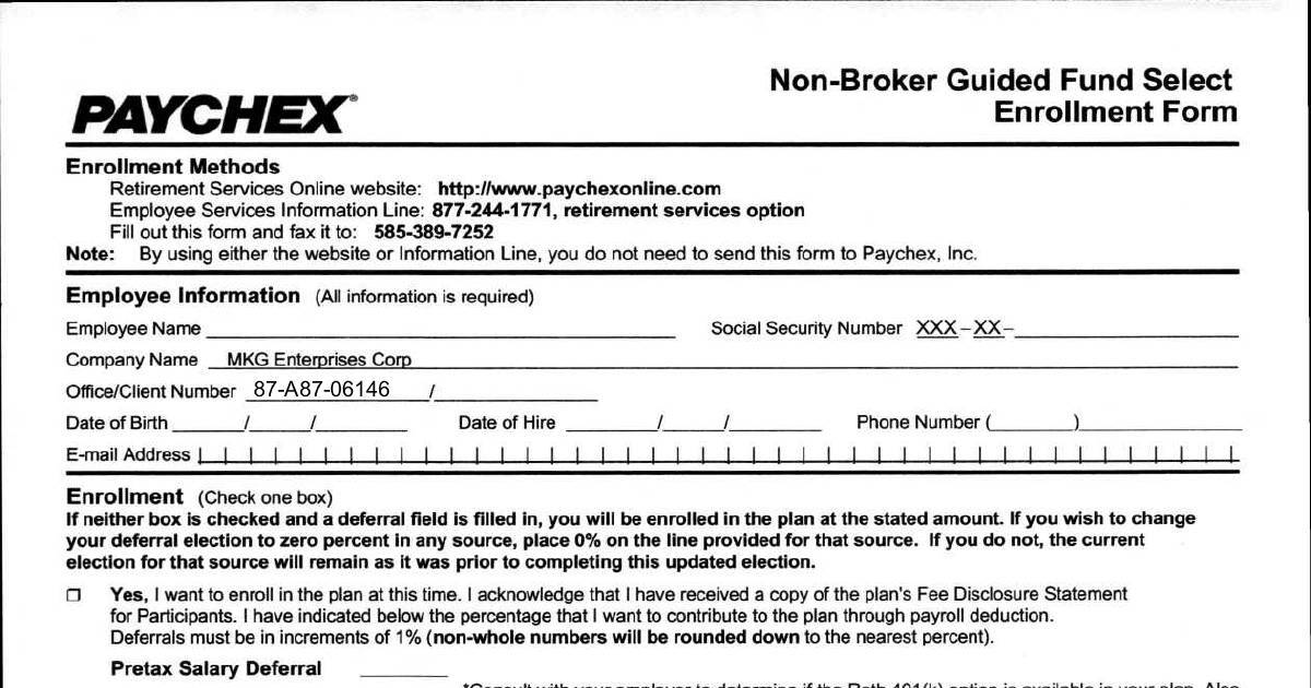 paychex-401k-enrollment-form-dochub