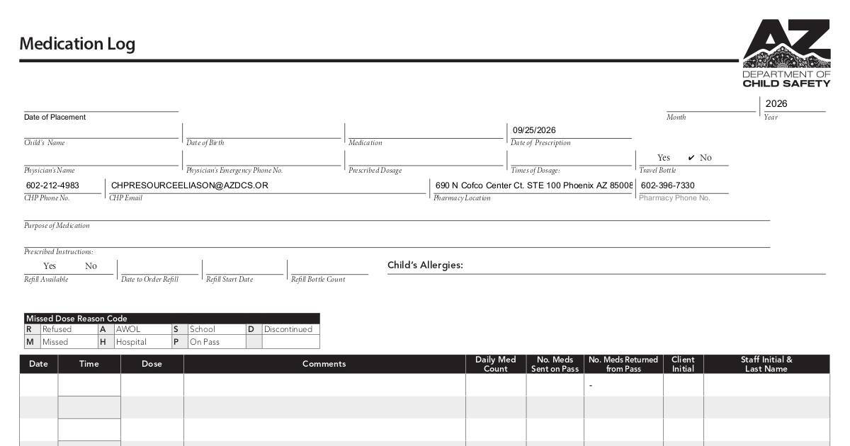 CSO-1897 Exhibit III-Medication Log.pdf | DocHub