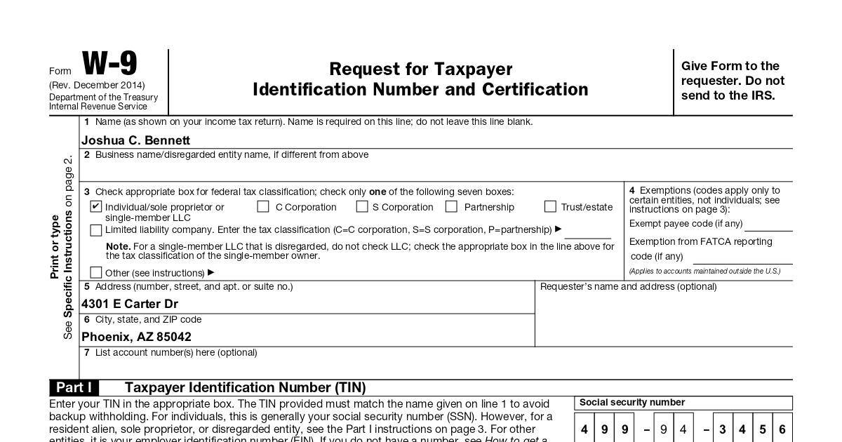 W 92 Form.pdf blank W-9 (2).pdf | DocHub