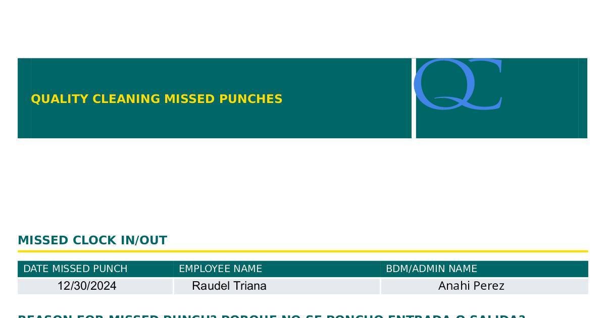 Loading Punch Human Form Missed Punch Form.pdf | DocHub