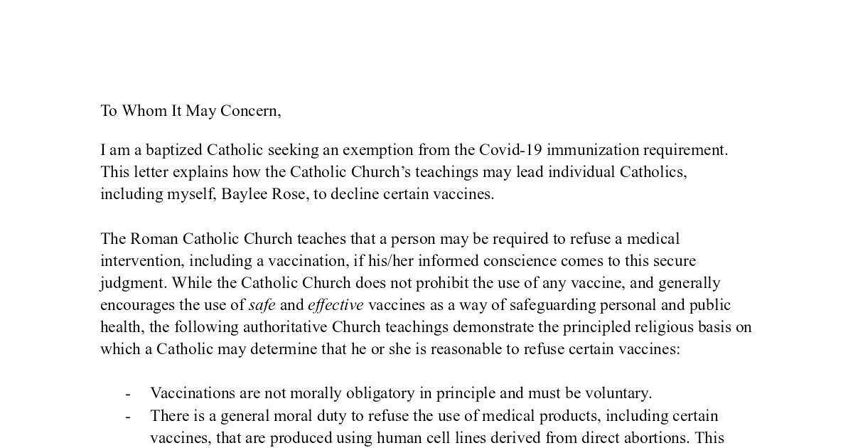 Baylee Rose (Covid Religious Exemption) (2).pdf | DocHub