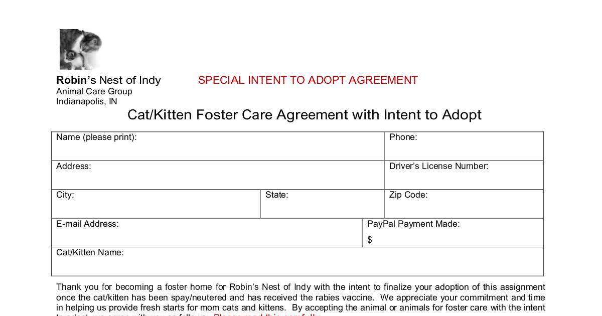 Foster Agreement with Intent to Adopt2 2020.pdf DocHub