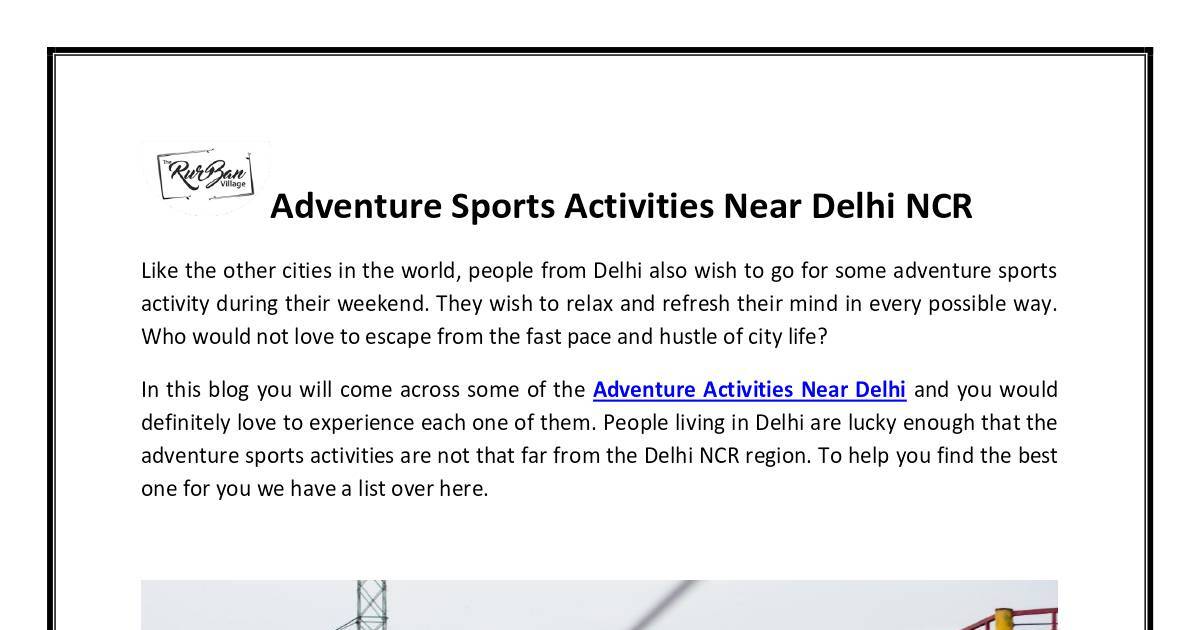 adventure-sports-activities-near-delhi-ncr-dochub