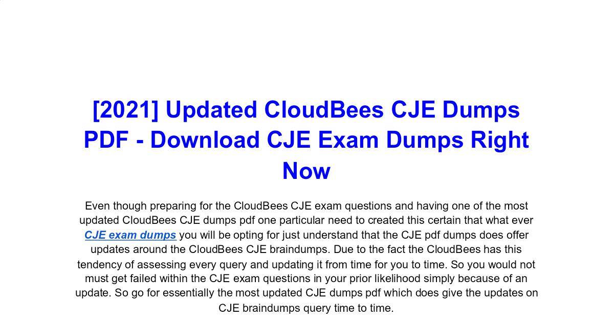 CJE Latest Exam Pattern