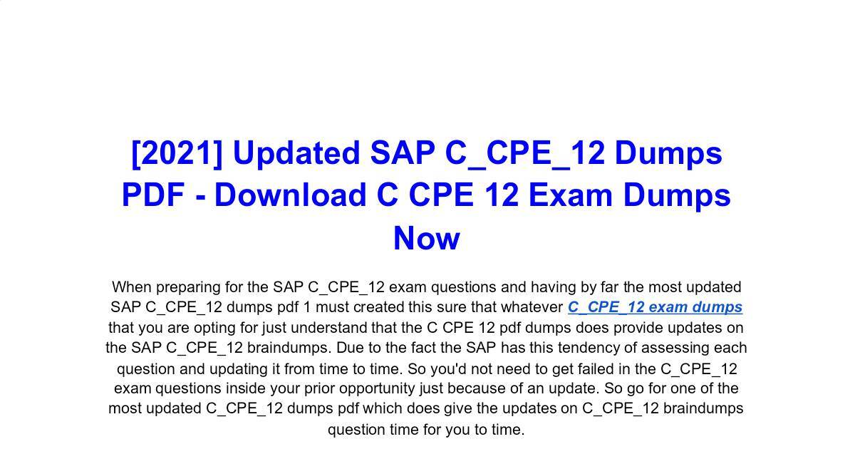 C-CPE-14 Prüfungsvorbereitung